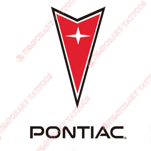 Pontiac Customize Temporary Tattoos Stickers NO.2075